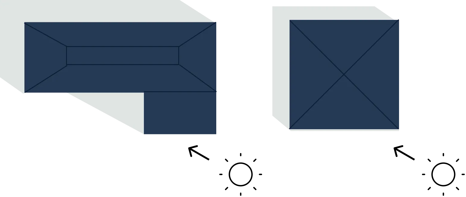 省エネ性能が高いコンパクトなデザイン設計図の具体例
